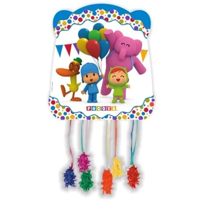 Image of CONVER Party Pocoyo Piñata Supplies Children&#039;s Parties, Birthdays and Celebrations Decoration 28 x 33 cm