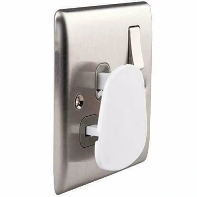 Image of 10 Baby Child Safety UK Plug Socket Covers Protector Guard Mains Electric Insert