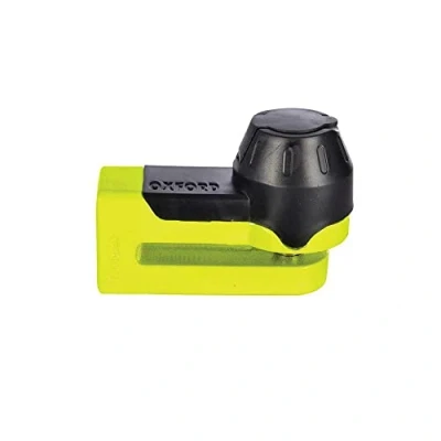 Image of Oxford products OF49 Mini T Disc Lock, Yellow