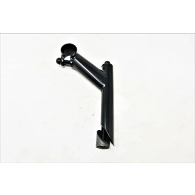 Image of Hard to find bike parts SIT UP TYPE HANDLEBAR QUILL STEM 22.2mm (1&quot;) 80mm REACH BLACK 40 DEGREE RISE
