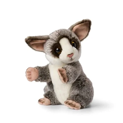 Image of WWF 01105 Plush Toy Bush Baby Galago, Lifelike Designed Cuddly Toy, Approx. 23 cm Tall, Wonderfully Soft and Cuddly, Hand Wash Possible
