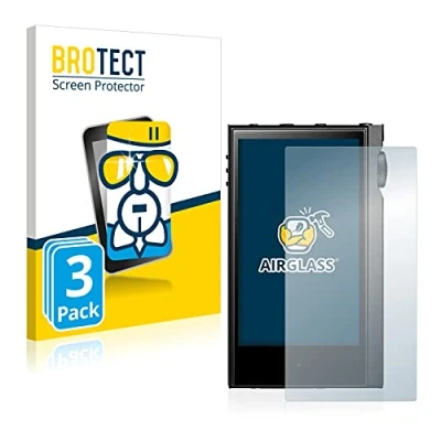 Image of brotect Glass Screen Protector Film compatible with Astell&amp;Kern Kann Alpha (3 Pack) Foil 9H Protection [Scratch Resistant, High Clarity]