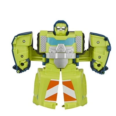 Image of Transformers Playskool Heroes Rescue Bots Academy Salvage Converting Toy, 4.5 Inch Action Figure, Toys for Kids Ages 3 and Up