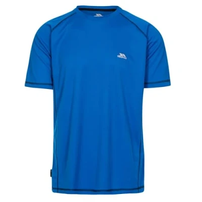 Image of Trespass Men&#039;s Albert Quick Dry T shirt With Short Sleeves, Blue, S UK