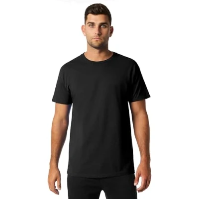 Image of Gildan Mens Ultra Cotton Short Sleeve T Shirt (4XL) (Black)