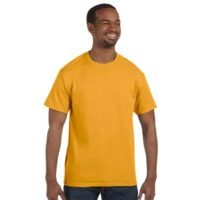 Image of Gildan Mens Heavy Cotton Short Sleeve T Shirt (2XL) (Gold)