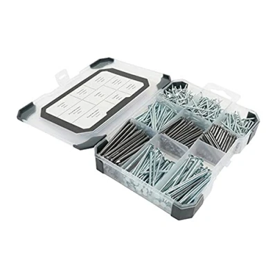 Image of TIMCO Mixed Tray Pins &amp; Nails Bright 495pcs