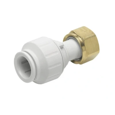 Image of John Guest Speedfit PEMSTC1514 15 mm x 1/2 inch BSP Straight Tap Connector