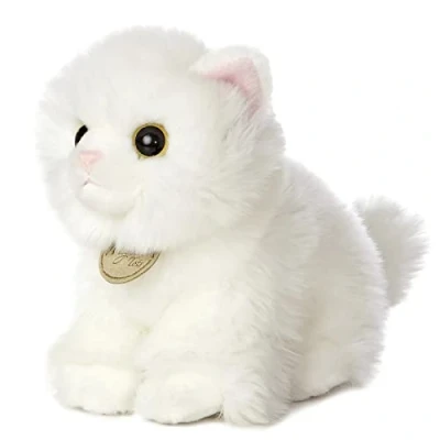 Image of Aurora World Miyoni Angora Kitten Plush 7.5&quot; Tall
