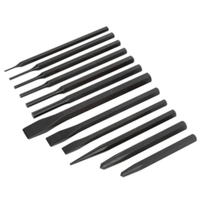 Image of Siegen Punch &amp; Chisel Set 12pc