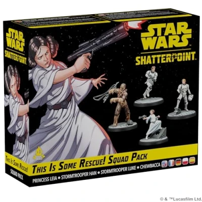 Image of Atomic Mass Games, Star Wars: Shatterpoint A Fabulous Rescue, Squad Expansion, Tabletop, 2 Players, Ages 14+, 90 120 Minutes, German, Multilingual