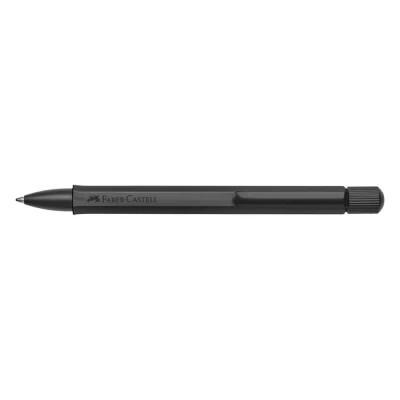 Image of Faber Castell Hexo 140577 Ballpoint Pen Matte Black Pack of 1