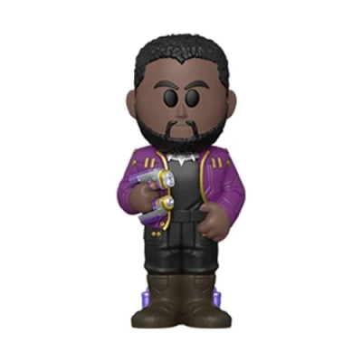 Image of Funko Vinyl SODA: Marvel Friday What If Starlord T&#039;Challa 1/6 Odds for Rare Chase Variant Collectable Figure Gift Idea Official Merchandise Toys Kids &amp; Adults