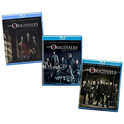Image of The Originals: First Three Seasons Blu ray Collection Complete First, Second &amp; Third (Season 1 / Season 2 3 TV Show Bluray Set) [Region 1, Spanish Artwork]