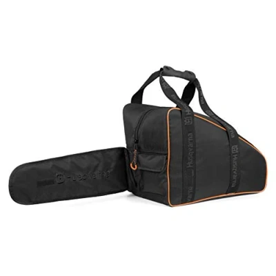 Image of Husqvarna Chainsaw Bag, Black/Orange