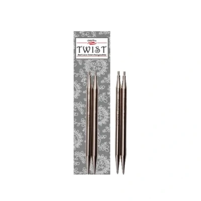 Image of ChiaoGoo Twist Lace (10cm, 3.50mm) Needle with Interchangeable Tip 1 Unit, Red