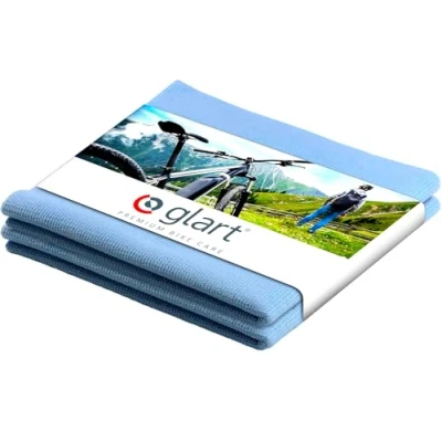 Image of Glart 42BBF Microfiber Cloths blue for Bike Care, 40x40 cm, Bicycle Soft, Absorbent Scratch free, Lint free Polishing
