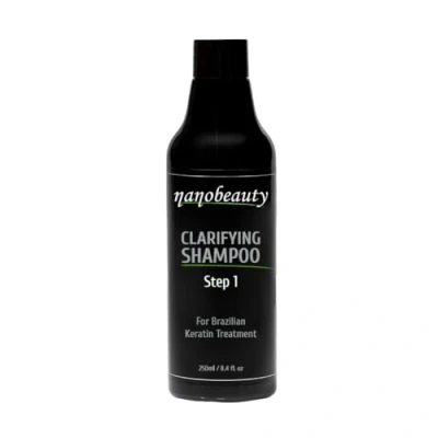 Image of Brazilian Keratin Treatment Clarifying, Deep Cleansing Shampoo, Step 1, Nanobeauty Diamond Shine (250ml)