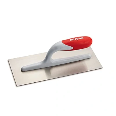 Image of Nespoli N0D182712X Trowel USA Stainless Steel Polypropylene Airtouch 12x28cm