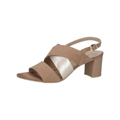 Image of CAPRICE Women&#039; 9 28309 42 Heeled Sandal, Muscat, 7 UK