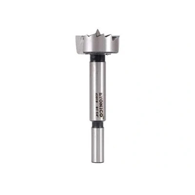 Image of Yonico 43019S 1 1/4 Inch Diameter Steel Forstner Drill Bit 3/8 Shank