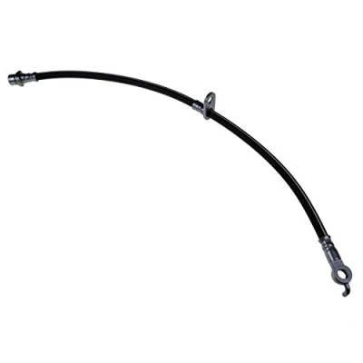 Image of 9008094203, 9094702A46 Brake Hose BLUE PRINT ADT353161 Front Axle Left 555mm TOYOTA: Yaris I Hatchback