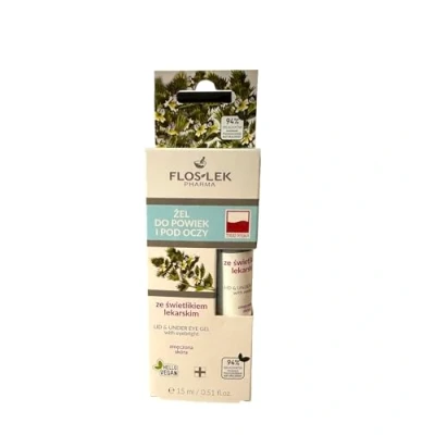 Image of Flos Lek Lid &amp; Under Eye Gel with Eyebright 15ml by