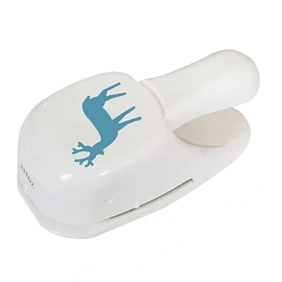Image of Artoz paper punch card &quot;Deer&quot;, 50mm hole for making vouchers, birthdays, Christmas, invitations, weddings, baptisms and much more