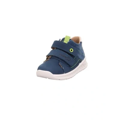 Image of Superfit Breeze First Walking Shoes, Blue Light Green 8020, 3.5 UK Child
