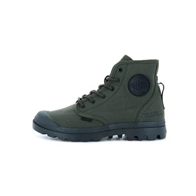 Image of Palladium, Pampa Hi Htg Supply, Sneaker unisex, Green, 3 UK