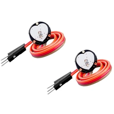 Image of TECNOULAB 2 pieces Pulsesensor heart rate pulse sensor module