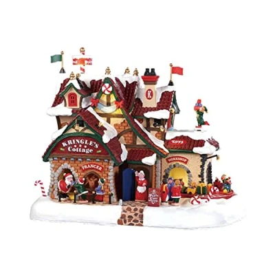 Image of Lemax 95462 UK Santa&#039;s Wonderland Sights &amp; Sounds: Kringle&#039;s Cottage