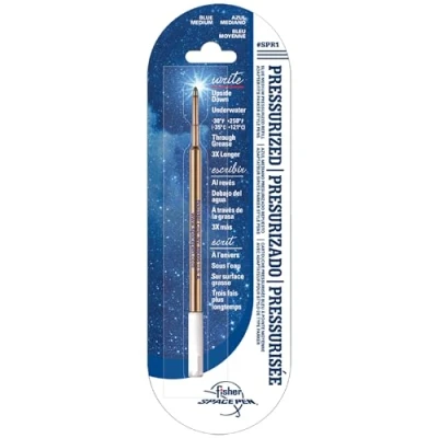 Image of Fisher Space Pens Blue Ink Medium Point Refill, Carded