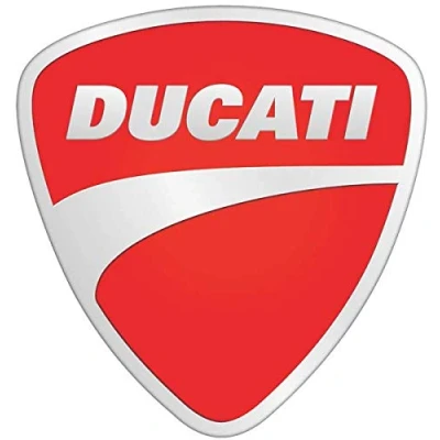 Image of Ducati Motorcycle Helmet Retro Reflective Stickers