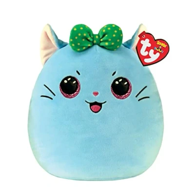 Image of TY Toys Squish a Boo Cat Kirra 20 CM, Grey+black (2009309)