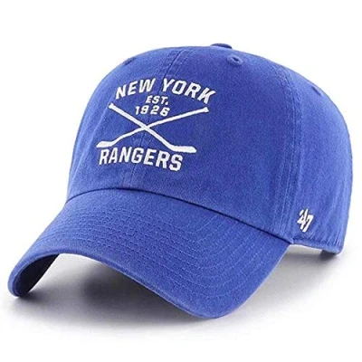 Image of 47 Brand Adjustable Cap AXIS New York Rangers royal