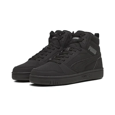 Image of PUMA Unisex&#039;s Rebound V6 Buck Track Shoe, Black Shadow Grey, 10 UK
