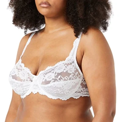 Image of Sassa Women&#039;s Bügel BH Everyday Bra, White, 36B (Size:80B)