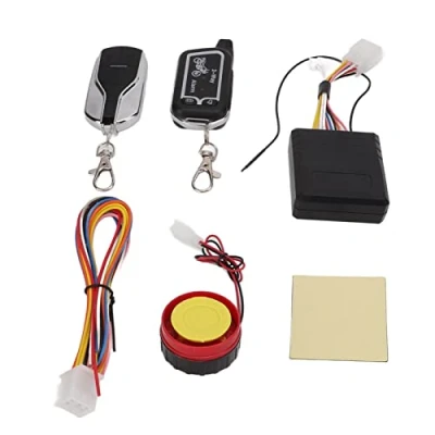 Image of JUMZ Motorcycle 2 Way Alarm System, Bidirectional Mute Mode Anti Robbery Vibration Sound Alert LCD Remote Control Theft Start System for Motorbike