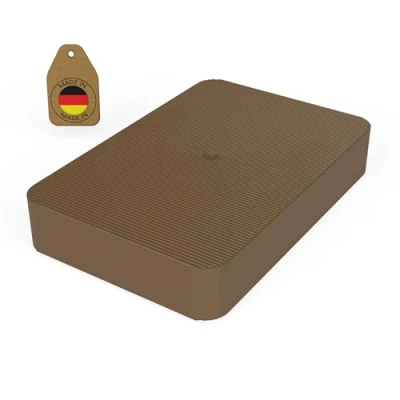 Image of 100 Pcs. Packers, 60mm x 40mm 1.5 20mm, Plastic Packers and shims, Glazing Window spacers (10mm)