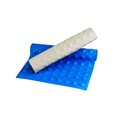 Image of Croydex Double Sucker Bath Mat, Blue