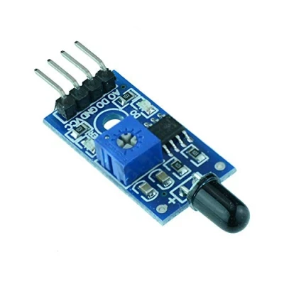 Image of IR Infrared Flame Detector Sensor Module Suitable for Arduino and Microcontrollers