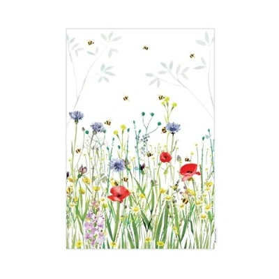 Image of National Trust Bees Organic Cotton Single Tea Towel