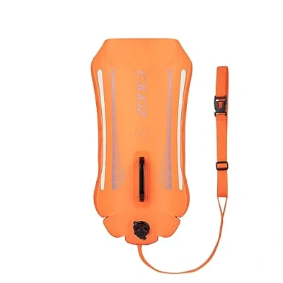 Image of ZONE3 Recycled 2 Led Light 28L Backpack Buoy for Open Water Swimming