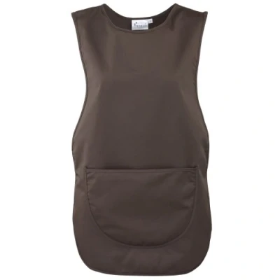 Image of Premier Ladies/Womens Pocket Tabard / Workwear (XL) (Brown)