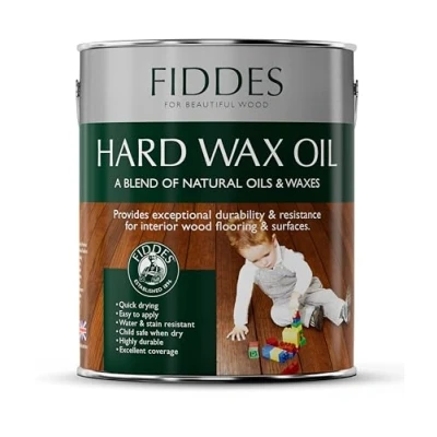 Image of Fiddes Dead Matt Finish Hard Wax Oil 2.5 Litre, Clear