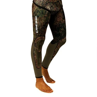 Image of Cressi Seppia Wetsuit Man Two Piece Separate Men&#039;s Camouflage Wetsuit, Pants 3.5mm, XL