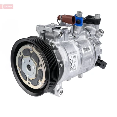 Image of 4M0816803N AC Compressor DENSO DCP02119 6SAS14C 12V R1234yf, R134a with magnetic clutch