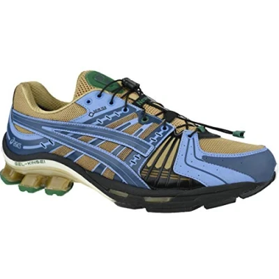 Image of Asics x Affix Gel Kinsei Gore Tex Mens Brown/Blue Trainers Size UK 8