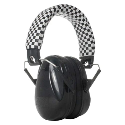 Image of Viwanda Schumann Pro Ear Protectors Hearing Protection with Checked Adjustable Straps Learning to Breastfeeding Pomodoro Method Concentrated Back School Children&#039;s